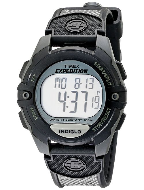 Timex Men's Expedition Classic Digital Chrono Alarm Timer Full-Size Watch