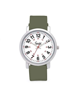 Original Scrub Watch 60340015 - Medical Scrub Colors, Easy Read Dial, Second Hand, Water Resistant