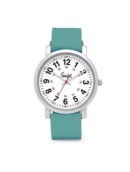 Speidel Original Scrub Watch 60340015 - Medical Scrub Colors, Easy Read Dial, Second Hand, Water Resistant