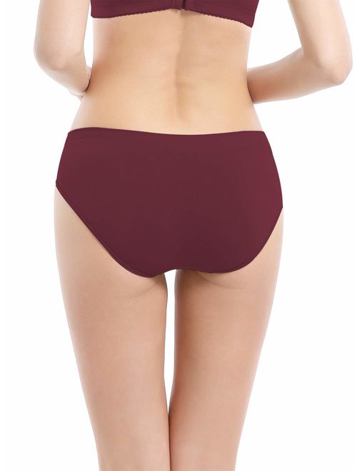 CUTE BYTE Seamless Underwear for Women Sexy No Show Bikini