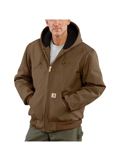 Men's Quilted Flannel Lined Duck Active Jacket