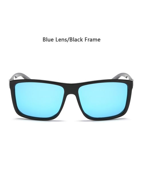 Polarized Sunglasses for Men Driving Mens Sunglasses Rectangular Vintage Sun Glasses For Men/Women