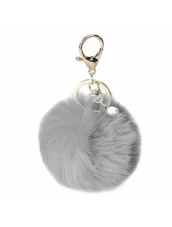 Silver Charm Cat Keychain Keyring Lover Key Chain Ring Bag Pendant Toy Handbag Accessories Gift by SamGreatWorld