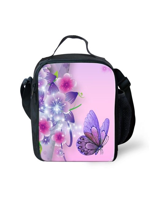 HUGS IDEA Stylish 3D Animal Lunch Bags for Kids Small Lunchboxes