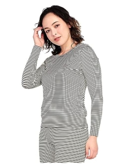 Women Thermal Shirt (Pack 1 & 2) Top Long Sleeve Undershirt Crew Neck Lightweight Midweight Heavyweight L15/L39/L42