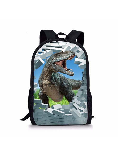 Coloranimal Universe Planets Printing Galaxy Backpack for Kids Back to School