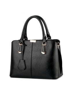 Purses and Handbags for Women Fashion Messenger Bag Ladies PU Leather Top Handle Satchel Shoulder Tote Bags