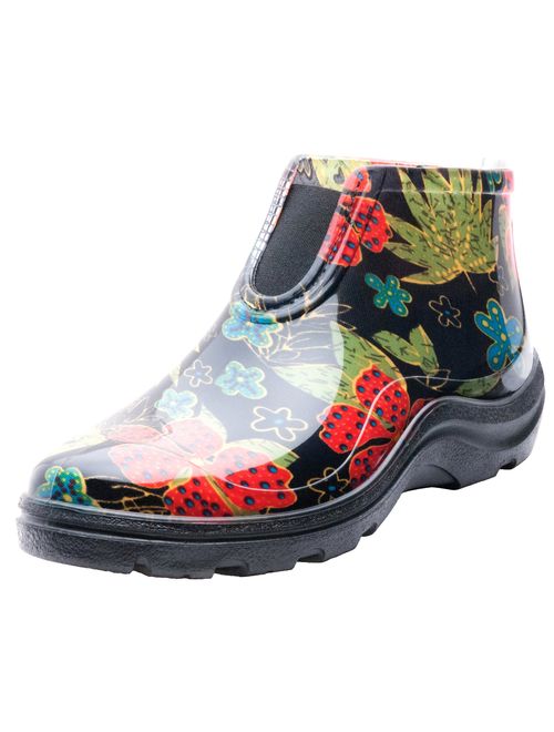 Sloggers Women's Waterproof Rain and Garden Ankle Boots 