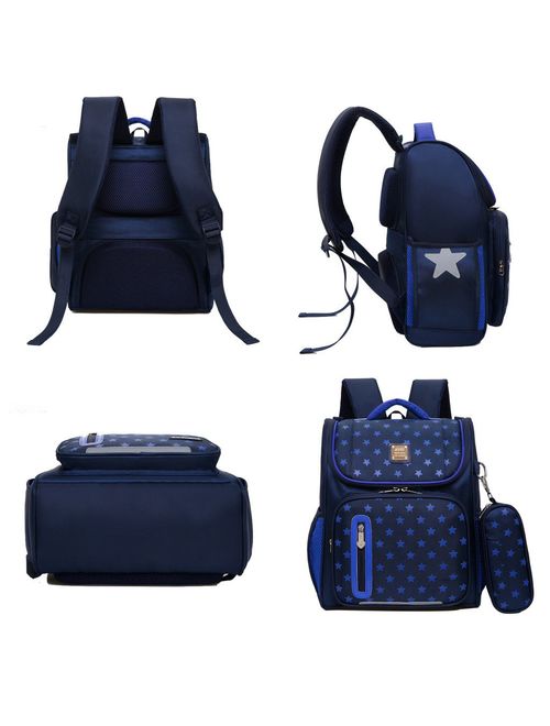 Buy HHui Kids Backpacks for School Bags for Boys Girls Bookbags and ...