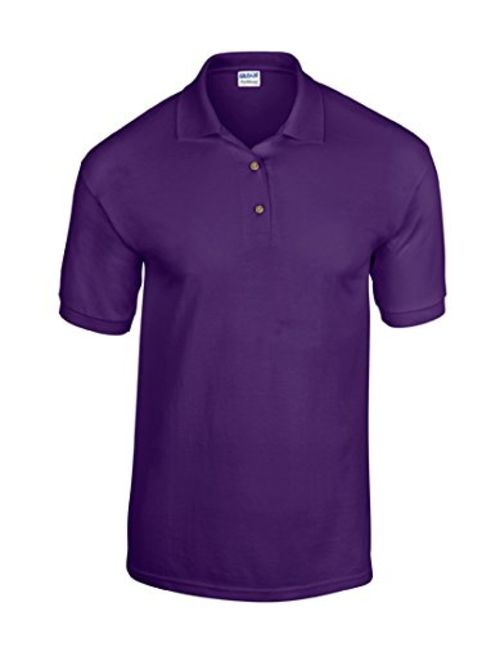 Gildan - DryBlend Short Sleeve Jersey Sport Polo T- Shirt - 8800