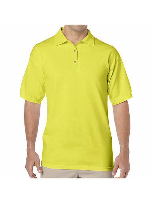 Gildan - DryBlend Short Sleeve Jersey Sport Polo T- Shirt - 8800