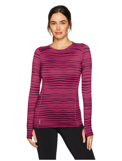 Champion Duofold Women's Mid Weight Fleece Lined Thermal Shirt