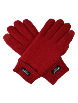 Bruceriver Ladie's Wool Knit Gloves with Thinsulate Lining