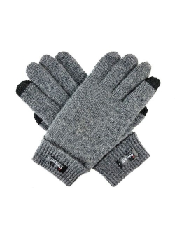 Bruceriver Ladie's Wool Knit Gloves with Thinsulate Lining