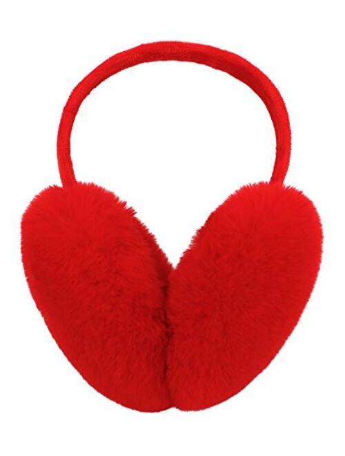 Simplicity Women's Winter Faux Fur Ear Warmers Earmuffs