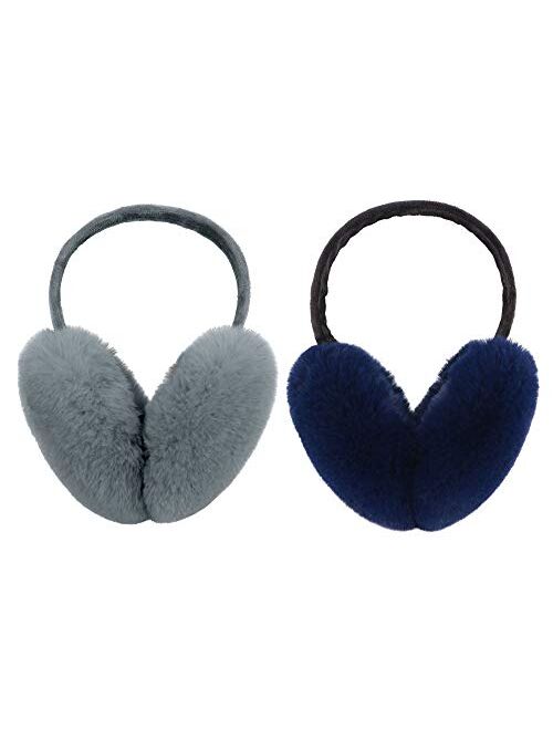 Simplicity Women's Winter Faux Fur Ear Warmers Earmuffs