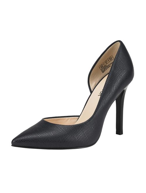 JENN ARDOR Pointed, Closed Toe Classic Slip On Stiletto High Heel Dress Pumps