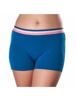 SEVIM Women's 3 Pack Comfortable Cotton Bike Yoga Boxer Brief Boyshort