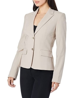 Women's Plus Size Two Button Lux Blazer