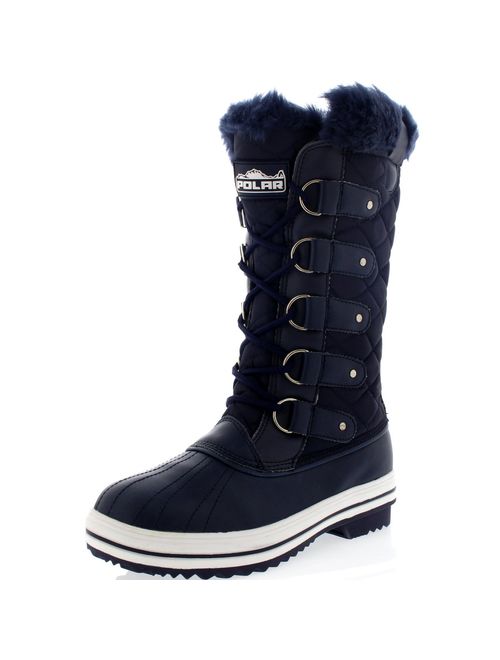 Polar Women's Nylon Tall Winter Snow Boot