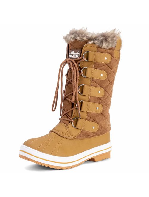 Polar Women's Nylon Tall Winter Snow Boot