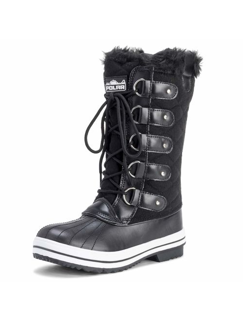 Polar Women's Nylon Tall Winter Snow Boot