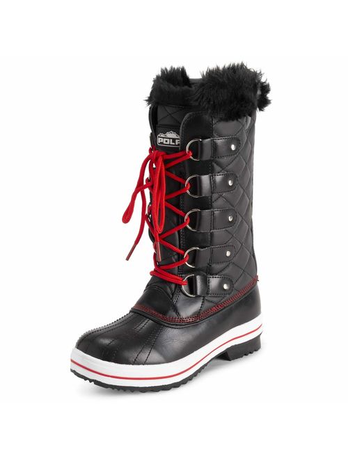 Polar Women's Nylon Tall Winter Snow Boot