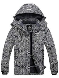 Wantdo Women's Mountain Waterproof Ski Rain Jacket