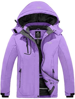 Wantdo Women's Mountain Waterproof Ski Rain Jacket