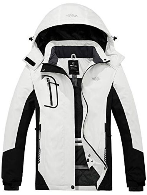 Wantdo Women's Mountain Waterproof Ski Rain Jacket