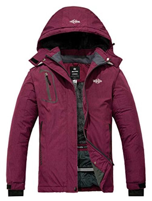 Wantdo Women's Mountain Waterproof Ski Rain Jacket