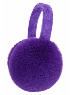 Women/Men's Winter Warm Faux Fur Plush Ear Warmers Earmuffs