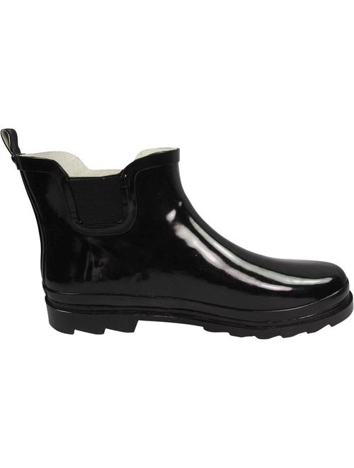 NORTY - Womens Ankle Rain Boots - Ladies Waterproof Garden Boot