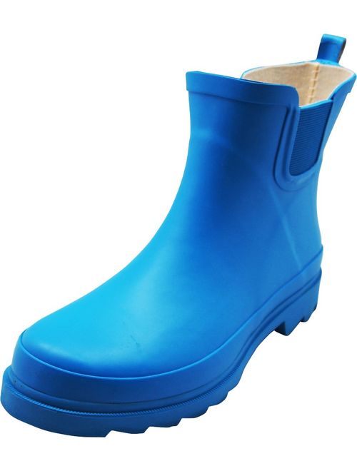 NORTY - Womens Ankle Rain Boots - Ladies Waterproof Garden Boot