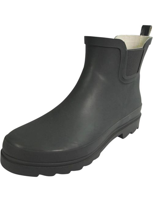 NORTY - Womens Ankle Rain Boots - Ladies Waterproof Garden Boot