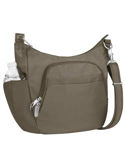 Travelon Anti-theft Classic Crossbody Bucket Bag