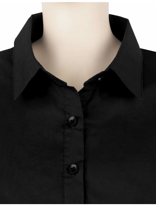 v neck work shirts