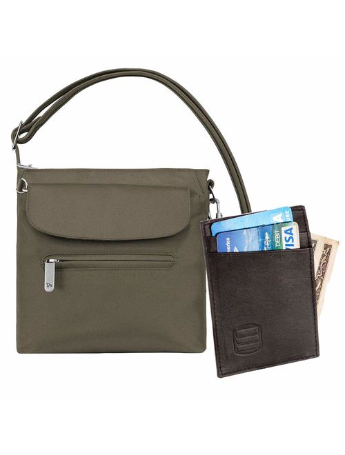 Travelon Anti-Theft Classic Mini Shoulder Bag