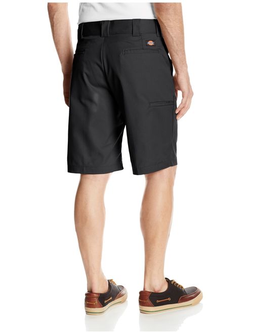 Dickies Men's 11 Inch Relaxed-Fit Stretch-Twill Work Short