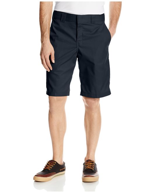 Dickies Men's 11 Inch Relaxed-Fit Stretch-Twill Work Short