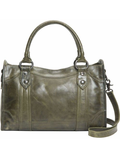 Frye Melissa Zip Satchel Leather Handbag