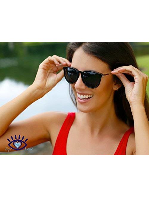 Polarized Sunglasses for Women by Eye Love with 100 Percent Uv Protection and Designer Style