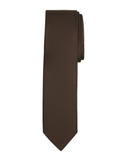 Men's Slim Width 2.75" Solid Color Tie