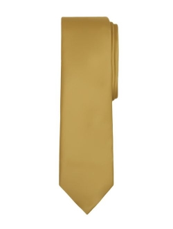 Men's Slim Width 2.75" Solid Color Tie