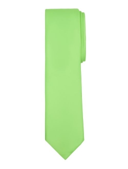 Men's Slim Width 2.75" Solid Color Tie