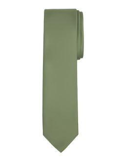 Men's Slim Width 2.75" Solid Color Tie