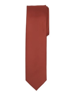 Men's Slim Width 2.75" Solid Color Tie