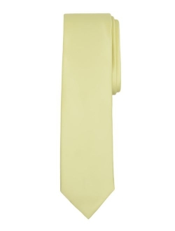 Men's Slim Width 2.75" Solid Color Tie