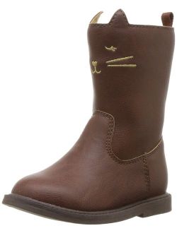 Kids Girl's Pity3 Brown Novelty Riding Boot Fashion