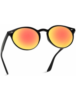 WearMe Pro - Classic Small Round Retro Sunglasses